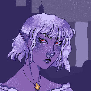 Second Example Headshot Pixel Art